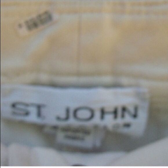 St. John by Marie Gray Boot Cut Beige Jeans - Picture 8 of 8